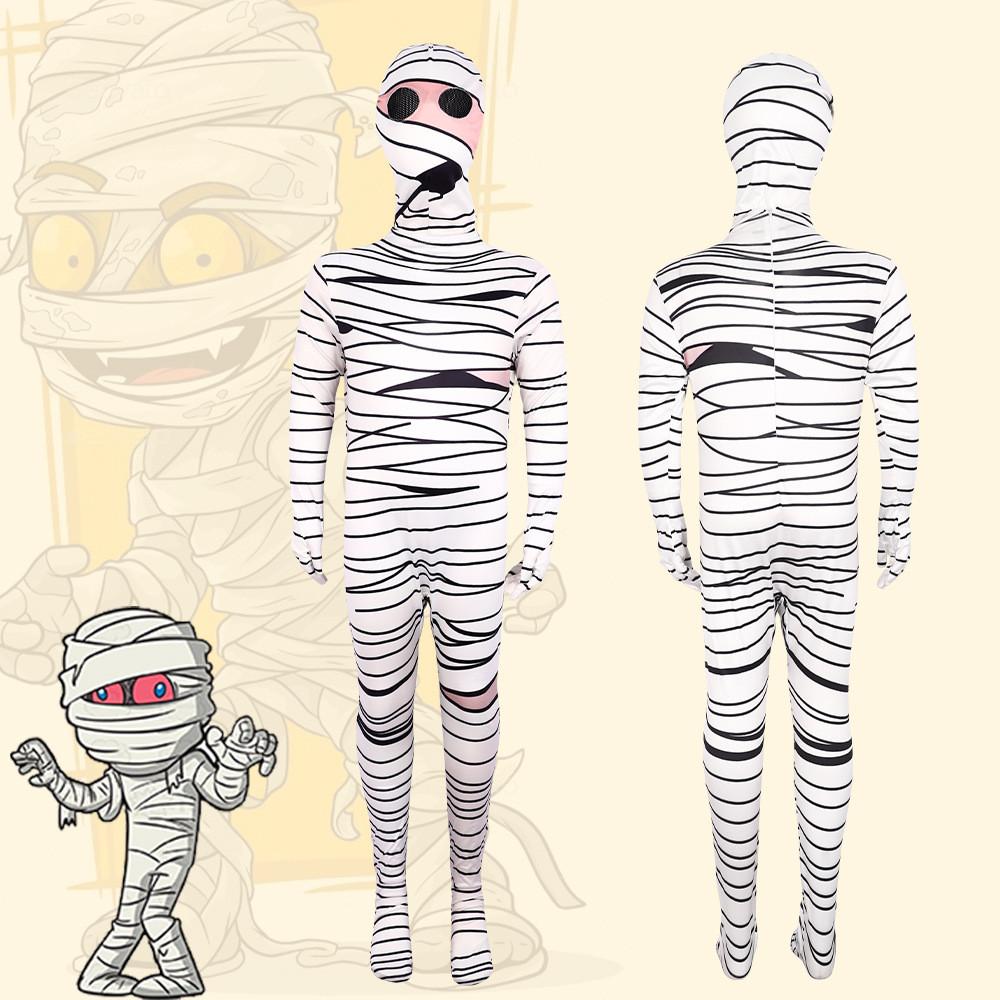 Cosplay Clothing Mummy Party Perform Stage Performance Drama Bodysuit Activity