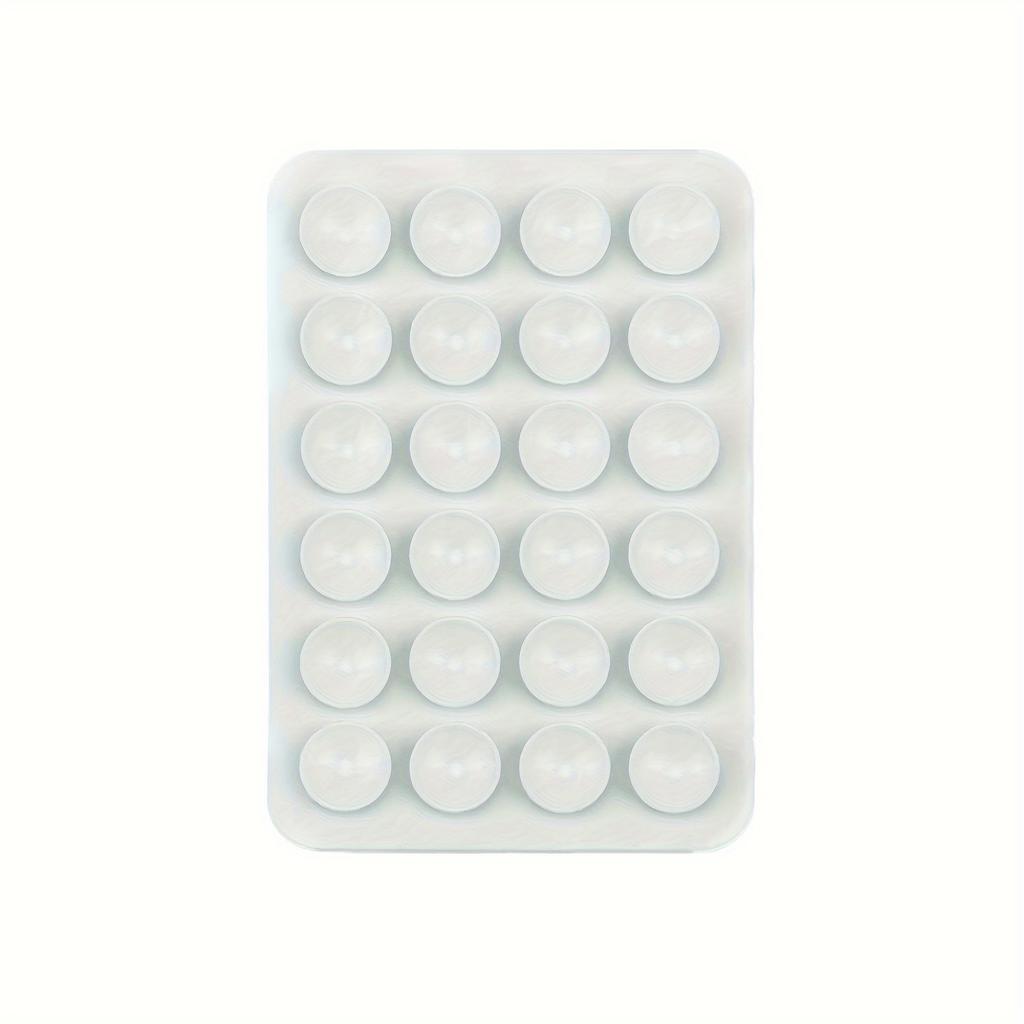 Single-Sided Silicone Suction Phone Holder Mat Multifunctional Suction Cup Wall Anti-slip Detachable Phone Rubber Sucker Pad