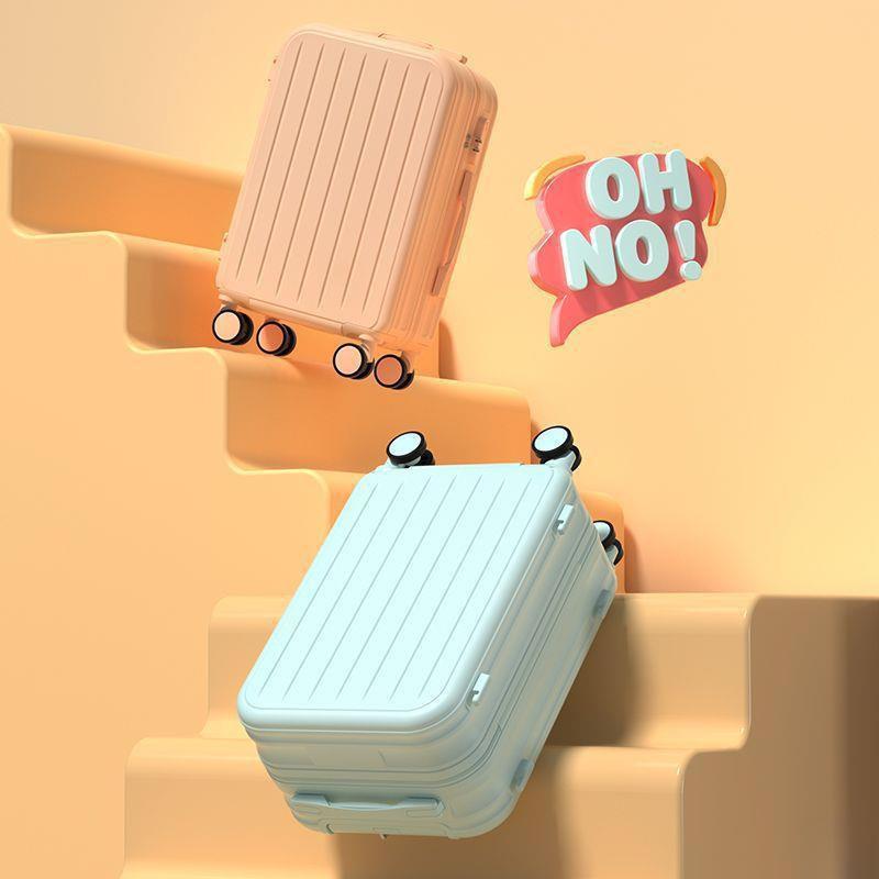 Stylish Lightweight Durable Suitcase with Combination Lock for Women, Men, and Students