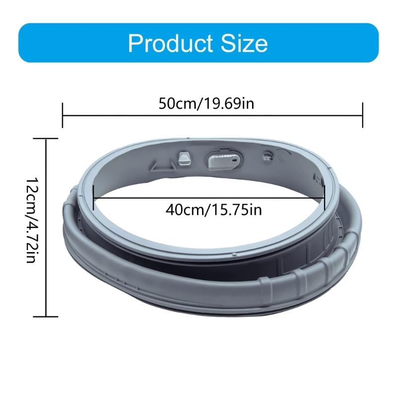 Upgraded DC97-18094B Washer Door Boot Seal for WF42H5000AW WF42H5200AP WF42H5100AW WF42H5200AF Washing Machine