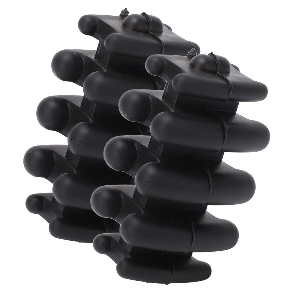 3Pcs Surfboard Fins Nylon Plastic Blue Thruster Fin Surfing Board Accessories For Long Board