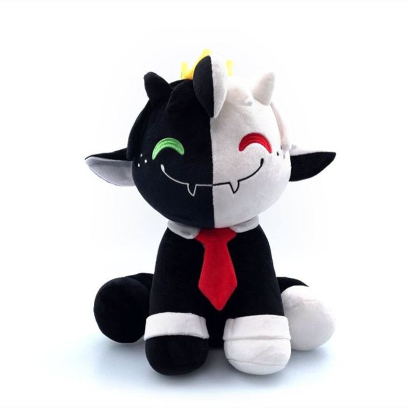 

Ранбу Сидеть Новые Милые Плюшевые Игрушки Черно-Белая Овечка Кукла Youtube Вокруг Netflix 30CM