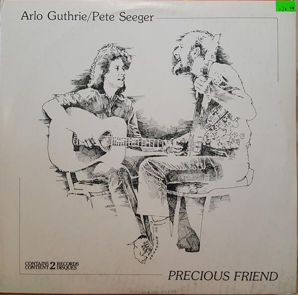 

LP Record ARLO GUTHRIE PETE SEEGER Precious Friend 2BSK3644 Warner Bros. Re Canada Rock Used