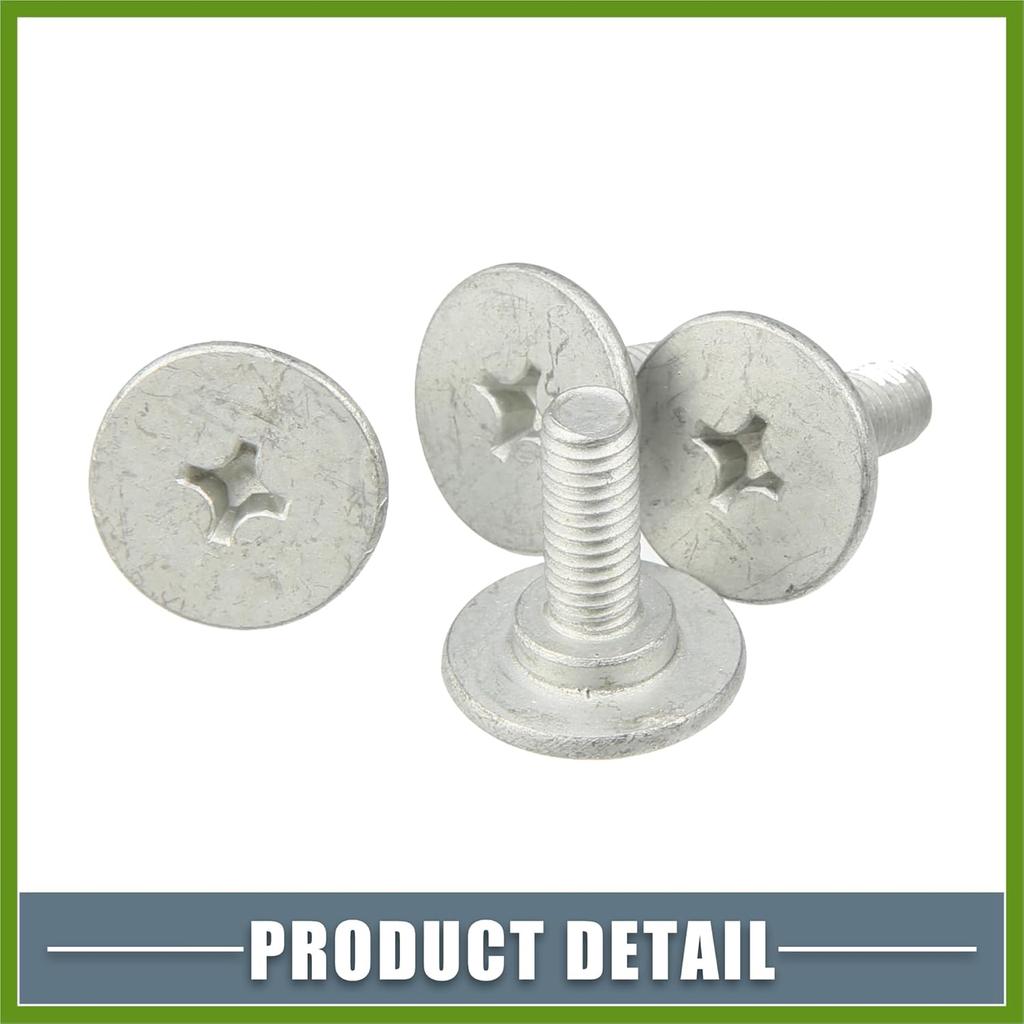 Car Engine Shield Cover Bolt 90105-TBA-A00 Cover Bolt Pin Screws for Honda Accord CRV Civic (Pack of 4) Vehicle Components