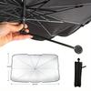 Foldable Car Windshield Sunshade - Heat Insulation & Sun Protection Curtain