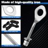 SPEEDWOX Motorcycle Chain Tension Adjuster, 2 Pieces Chain Connecting Hardware,