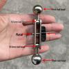 17mm Ball Head to 1/4" Phone Holder Replacement Pan Tilt Swivel Adapter