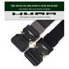 Men's Tactical Braided Nylon Elastic Belt