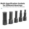 Bearing Puller Set 12pc Carbon Steel 9-23mm Removal Tool For Motorcycle Bearing Disassembly Hand Tools