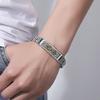 Papas Diamant Leng Yan Chui Transfer Webarmband Herren Trendig Retro Kreativer Personalisierter Schmuck Handgefertigt
