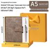 A5 Custom Strap Diary Notebook with Logo in Gift Box