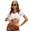 L Plus Size Oktoberfest Costumes Sexy Lace Summer Short-Sleeved Tops Halloween Carnival Women Party Prom Performance Costumes
