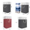 Modern Cotton Foldable Laundry Bin With Waterproof Material For Clothes And Toys