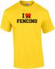 I Heart Fencing T-Shirt