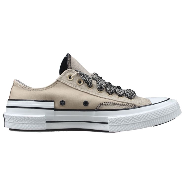 Converse Chuck 70 Low Khaki Double Vulc Unisex Sneakers Brown White A07074C