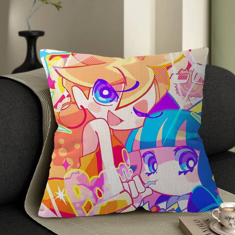 Panty And Stocking With Garterbelt Pillow Cover Sofa Cushion Cover Home Room Decoration Children Gift