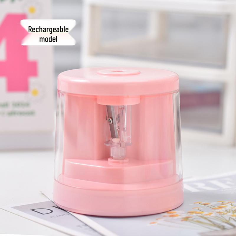 Electric USB Rechargeable Battery Operated Automatic Pencil Sharpener
