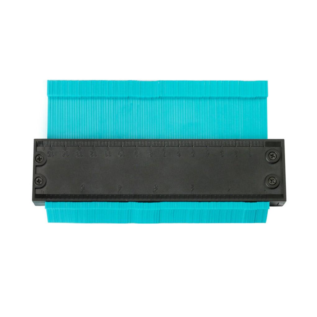 Shape Plastic Profile Gauge Irregular ABS Plastic Contour Gauge Profile Ruler Mark Measure Tool 6 Inch/10 Inch