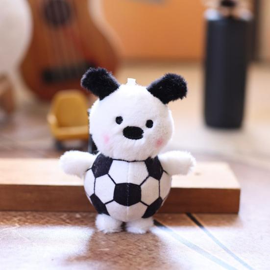 Doll Pendant Keychain Animal Ball Shape Plush Doll Key Holder Lightweight Keychain Keys Backpack Car Accessories