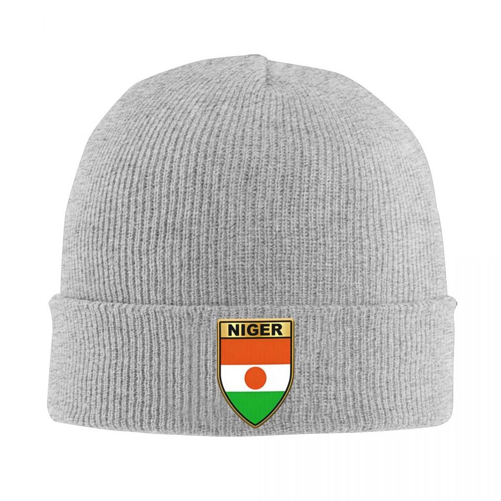 Niger Country Flag Beanie Hats Knit Hat Gym Warm Soft Adult Unisex Caps Autumn Design Street YK Bonnet Hats Birthday Gift