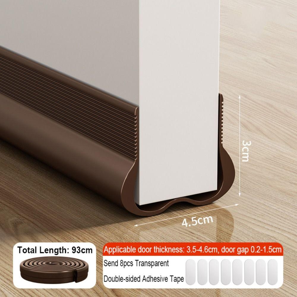 Door Bottom Seal Sealing Strip With Tight Seal, Blocks Drafts & Bugs, Minimizes Door Friction For Effortless Opening