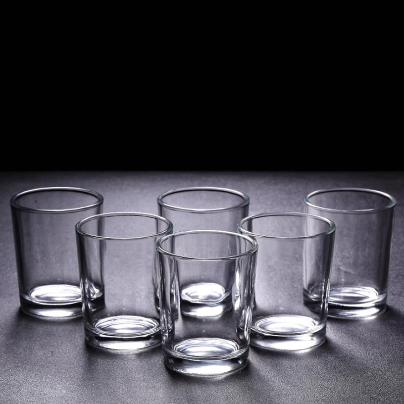 Shot Glass Transparent Baijiu Cup Exquisite Small Wine Glass Bar Foreign Wine Glass Chinese Style Vodka Glass Home Accessories
