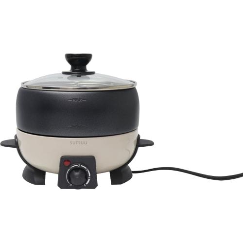 Macross sumuu Electric Multi-Pot Cheese Fondue Pot, Frying Pot, Stew Pot, Laful MEK-93