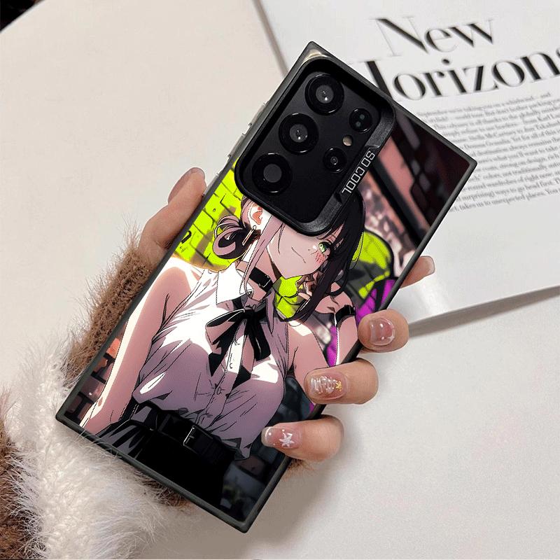 Anime Character R-Reze CSM Soft Phone Case for Samsung Galaxy S24 S25 FE S26 Edge S23 Ultra S22 Plus S21 + Shockproof Cover Back