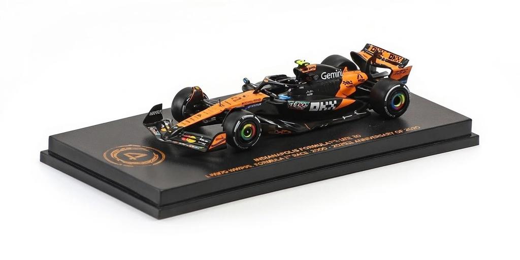 Model Art MINICHAMPS McLaren F1 Team MCL39 Lando Norris Abu Dhabi GP 2025 World Champion Finished Model 530258704 Paul's 1/64