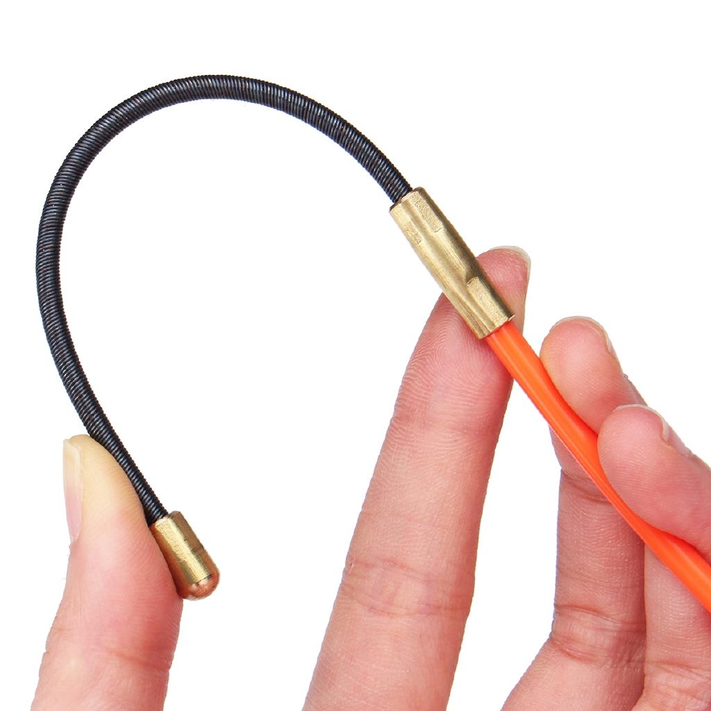 4mm 5 Meter To 40 Meter Guide Device Nylon Electric Cable Push Pullers Duct Snake Rodder Tape Orange Wire