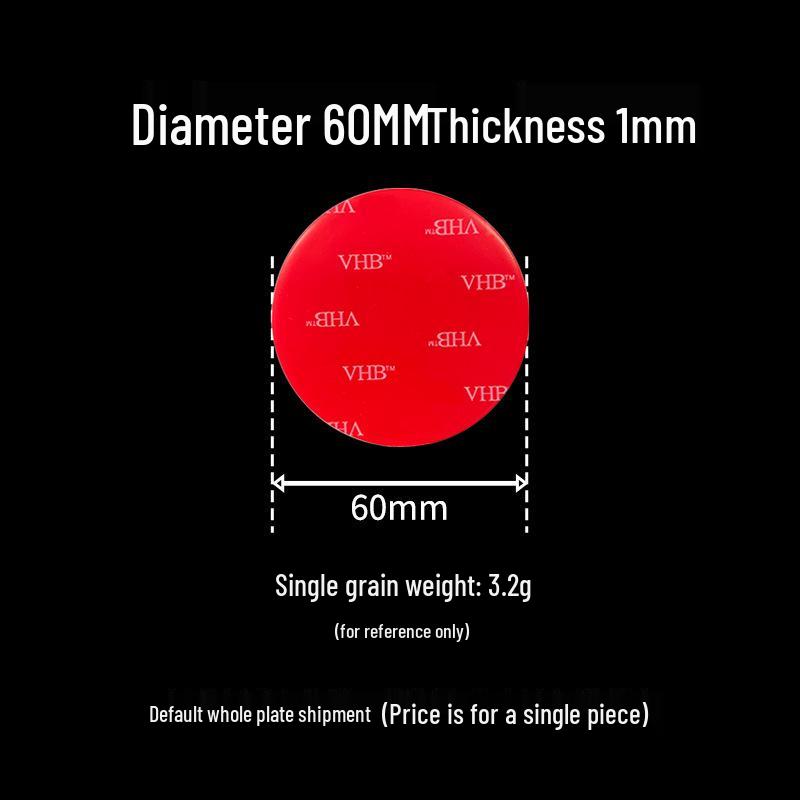 Xinda Feng Trace-Free Nano Double-Sided Tape for Car Ornaments - High Viscosity, Transparent PET