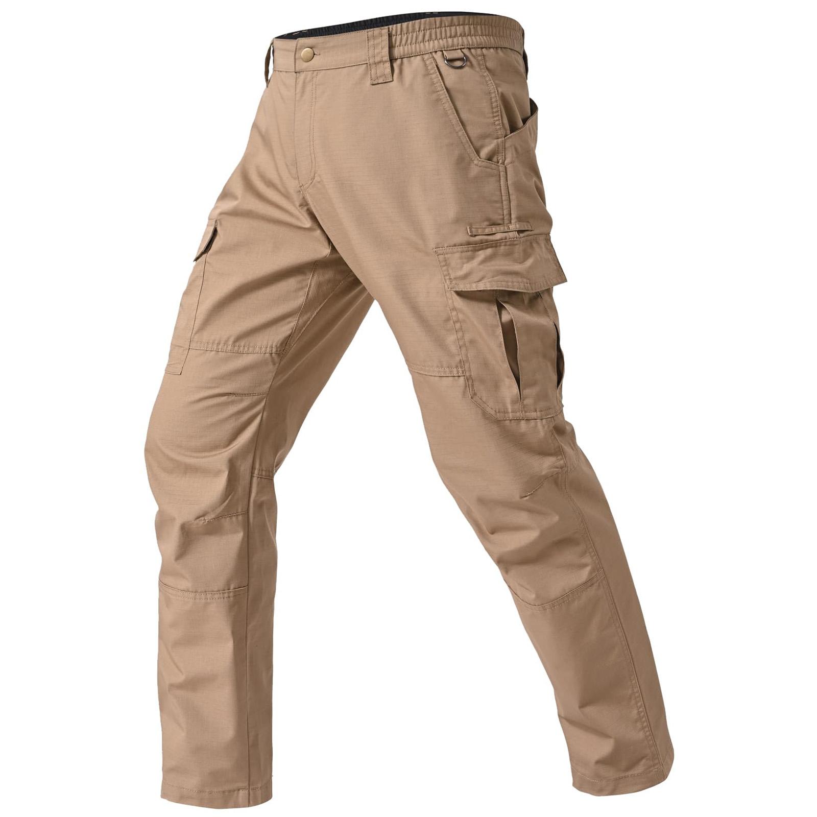 

Sporty-casual multi-pocket work pants XL хакі