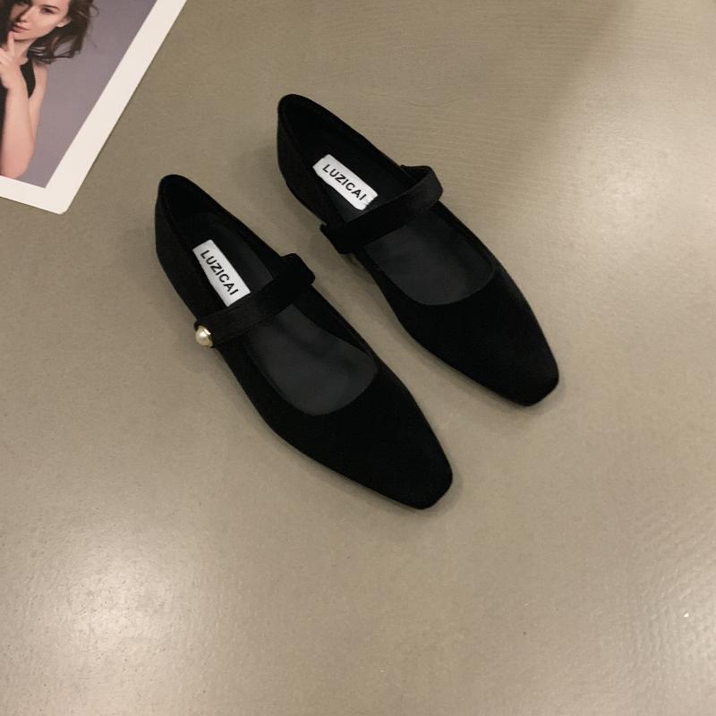 

Женские туфли Мэри Джейн на весну 2025 года, туфли-лодочки, лаконичные, на мягкой подошве, балетки для платья 35