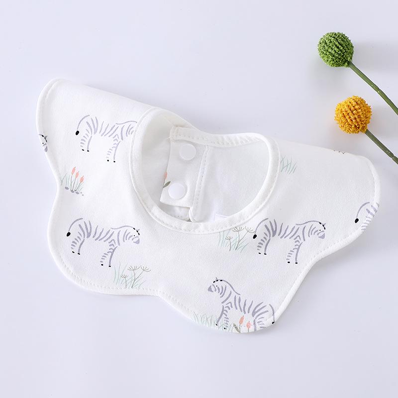 Class A Pure Cotton Waterproof Baby Bibs for Newborns and Toddlers: Boys & Girls Spit-Up Scarf