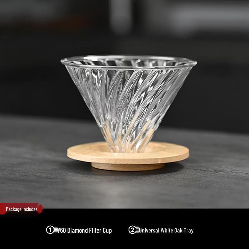 

Chantee Glass Coffee Server Set with V60 Filter