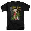 Betty Boop - Luau Lady -  Unisex Short Sleeve Children's T-shirt - Black