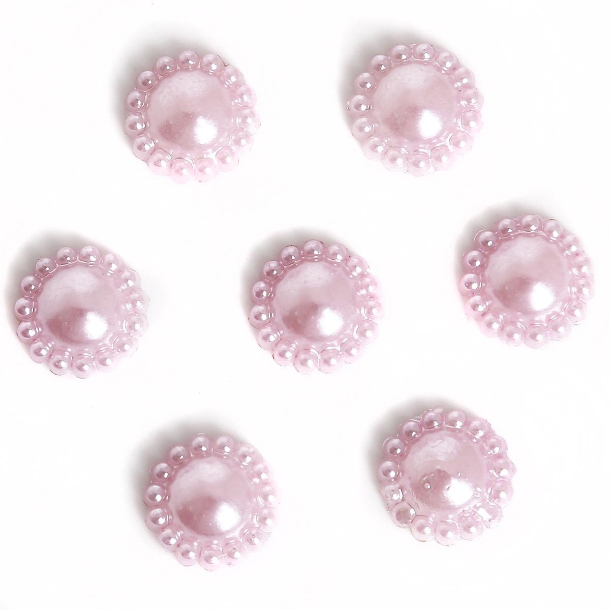 

50 шт. полукруглые бусины из АБС-пластика с плоской задней частью для DIY, пустая основа, кабошоны, ювелирные изделия, украшения для скрапбукинга, свадебные открытки, украшения фиолетовый