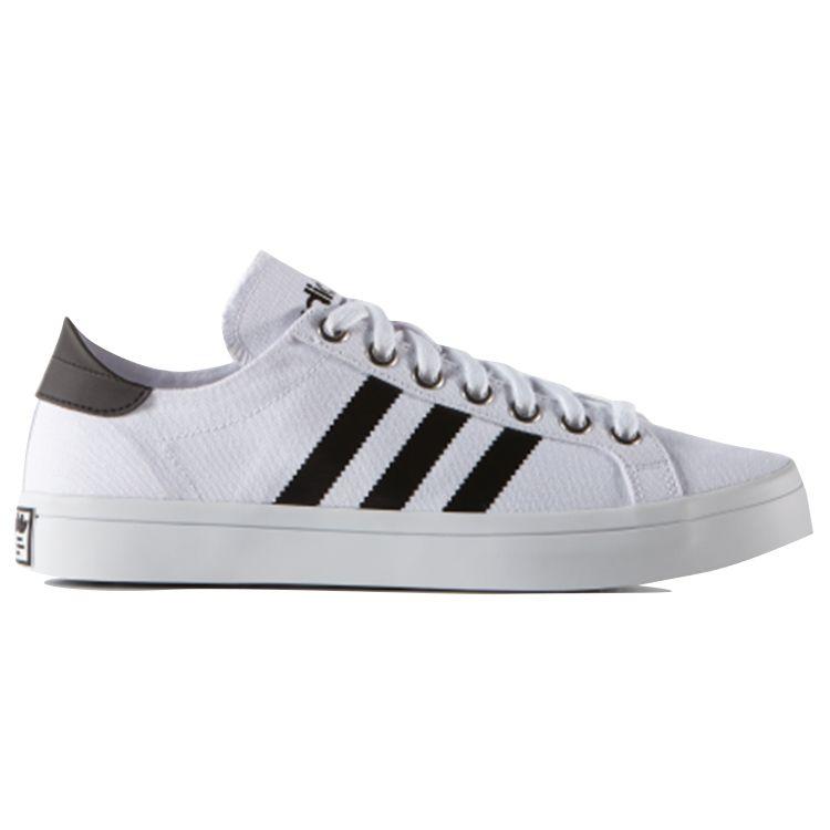 Adidas Originals Court Vantage Heel Durable Low-Top Sneakers Unisex Sneakers White S78765