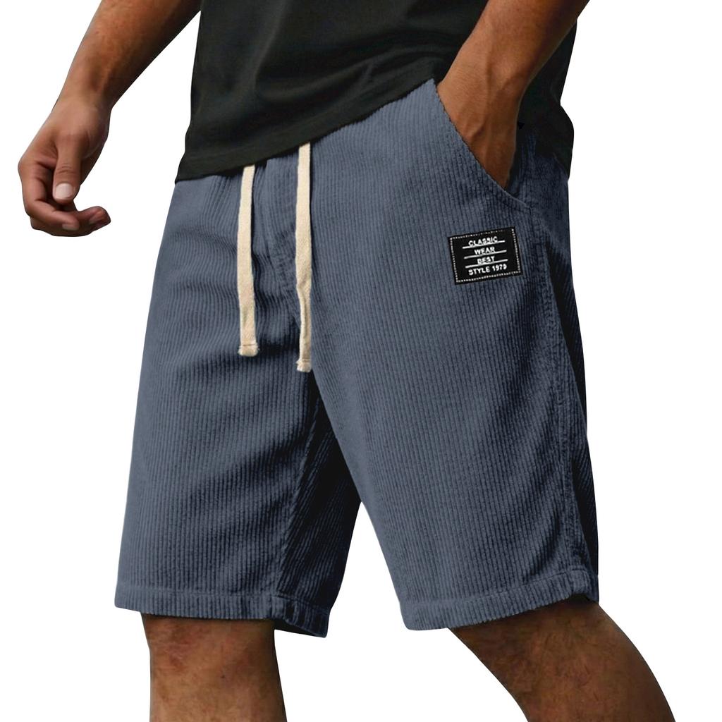 Pantaloncini Casual Estivi da Uomo Moda Uomo Pantaloncini Sportivi Testurizzati