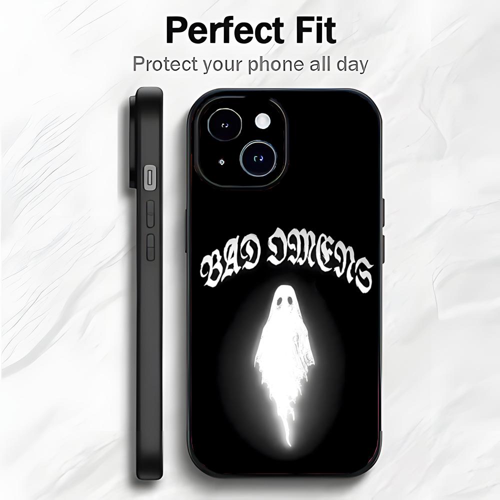 Heavy Metalcore Amerikanische Band B-Bad Omens Handyhülle Handyhülle Weiche Verpackung Leicht Für iPhone17 16 15 14 13ProMax