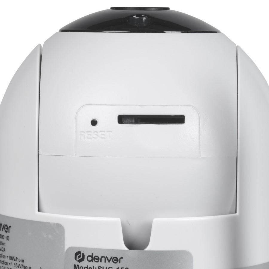 Denver IIC-172 - Cyfrowa wewnętrzna kamera IP SMART z diodą podczerwieni do użytku nocnego, Denver