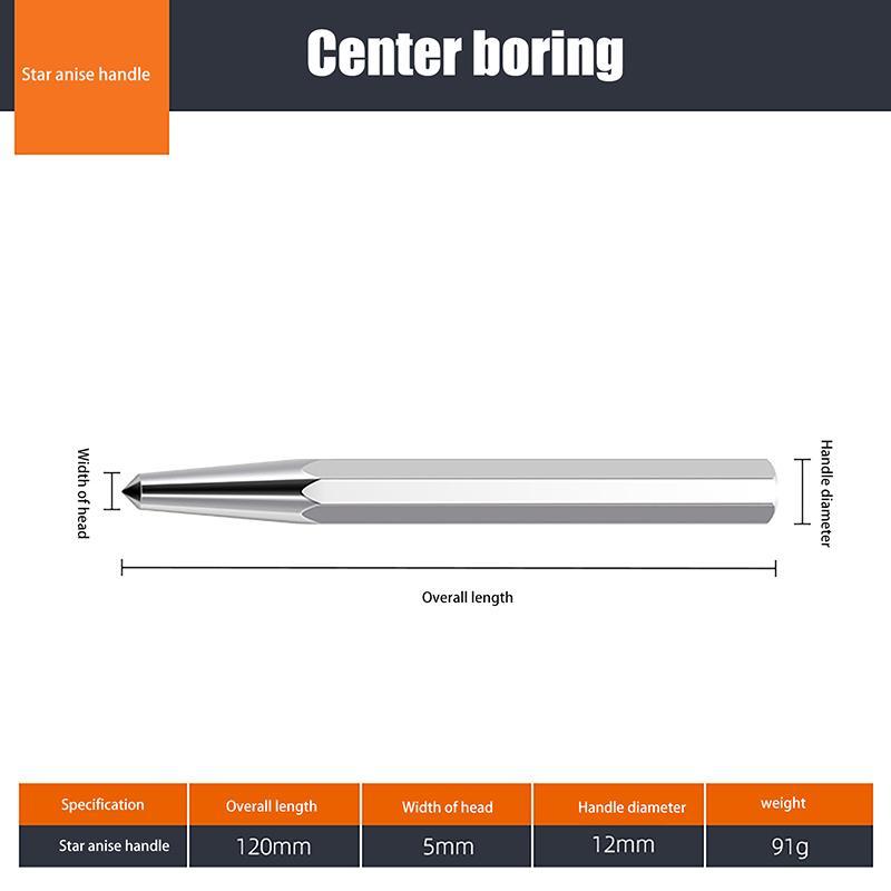 

Кернер Металл Закаленная Хром-ванадиевая сталь Точка Центр Для Позиционирования Металла Сверло Сверло Локатор Отверстий Пробойник Ручные Инструменты