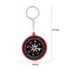 Hiking Pocket Compass Keychain Climbing Navigation Tools Mini Compass Pendant  Hanging Accessory