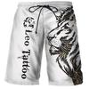 Lion Leo MMA UFC Kick Boxing Shorts Men Women Unisex Quick Dry Breathable Sport Gym Fitness Workout