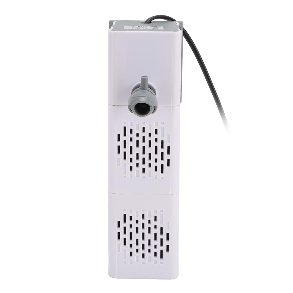 Aquarium Filter 25W Powerful Submersible Internal Filter with Water Outlet Circulation Filtration