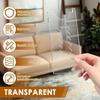 2 Stück verstellbarer klarer Acryl-Wandabstandshalter für Couch, Schlafsofa, Schrank, verhindert Hitzestau, Möbelschutzwand
