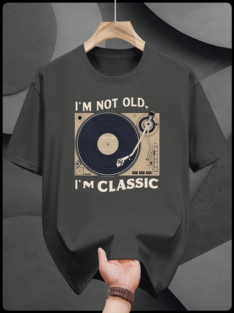 Men Tshirt New Summer Style 100 Cotton Material Unique Print Pattern Fashionable Casual Attire Suitable for Both Men and Women