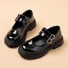 Girls' leather shoes2026New Spring and Autumn Children's Performance Shoes, Black Dance Shoes, Princess Shoes for Older Girls