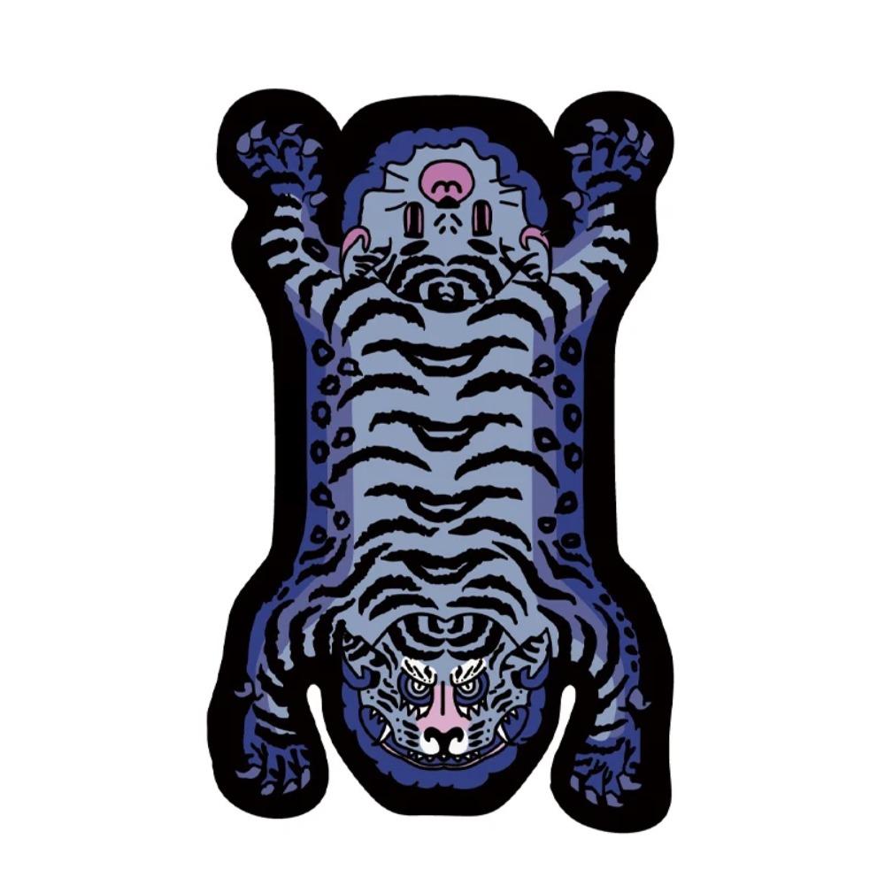 Cute Cartoon Tiger Carpet Large Area Rug for Living Room Children Bedroom Bedside Home Decoration Soft Foot Mat