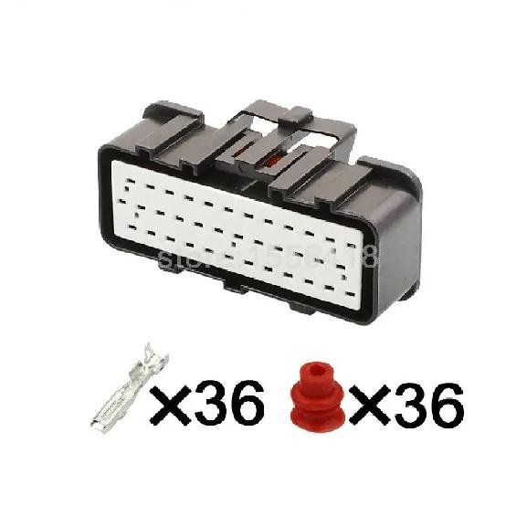 36 pin way ECU connector  Excavator engine computer board plug 1SET